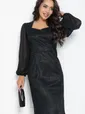 Платье Эдита (черное) П12364-27