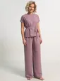 Костюм брючный Илона (пыльная роза) К15601-50М