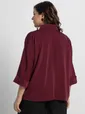 Блуза Серенада (бордовая) Б15135-24М