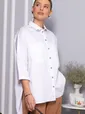 Рубашка с карманами Аристократка (белая) Б14449-10М