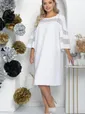 Платье Роскошный выход (белый) П11702