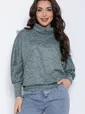 Джемпер Бернарда (мятный меланж) Б12490-8