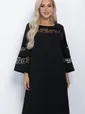 Платье Роскошный выход (черное) П11340