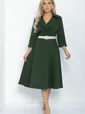 Платье Лесли (хаки) П12093
