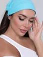 Косынка на резинке (голубая) КР8