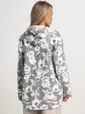 Жакет летний Фловерс (серо-белый) Б15579-18М