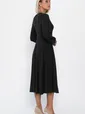 Платье трикотажное Эхо лета (черное) П14366-1М