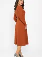 Платье трикотажное Парижанка (терракот) П14335-10М