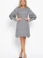 Платье Фелиция (серое) П14989-45М
