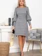 Платье Фелиция (серое) П14989-45М