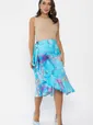 Юбка Морская волна (бирюзовая) Ю14076-4М
