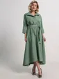 Платье Лорита (серо-зеленое) П15153-16М