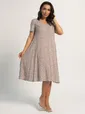 Платье Мисс Романтика (кофе с молоком) П16064-25М