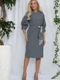 Платье Флавия (серое) П12891-36М