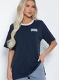 Футболка Ника (синяя) Б12452-7