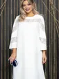 Платье с кружевом Роскошный выход (айвори) П14400-13М