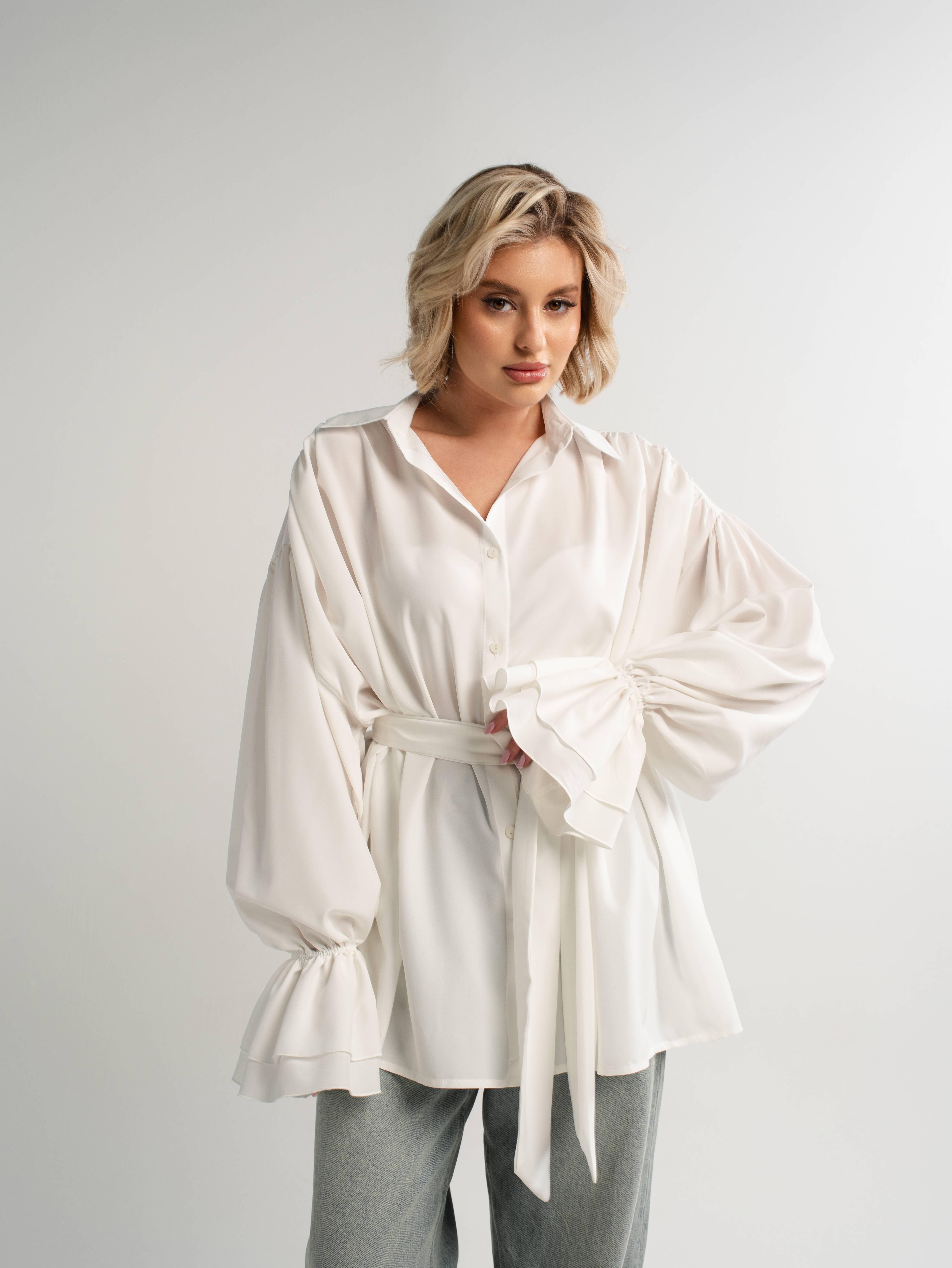 Блуза Присцилла (экрю) Б14950-5М