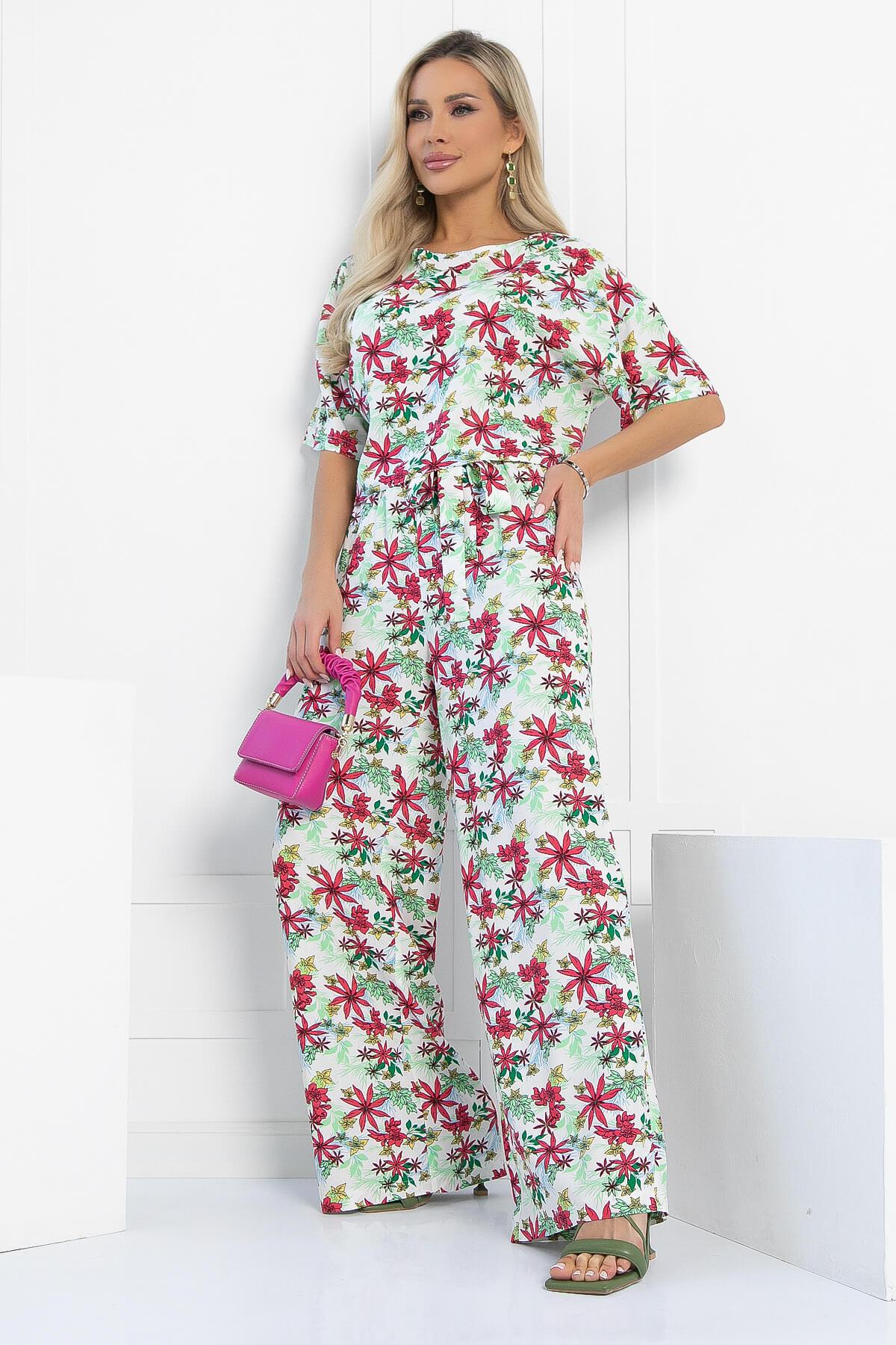 Костюм Летняя прогулка (белый) К12968-8М