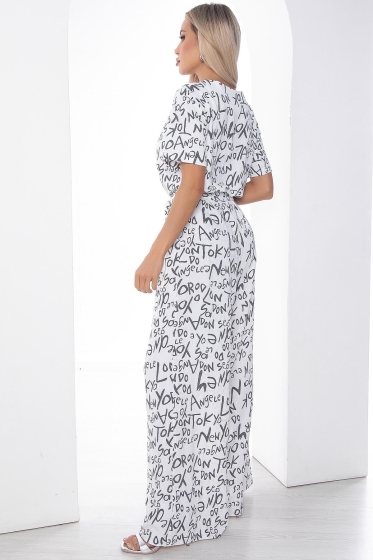 Комбинезон Леон белый К10074