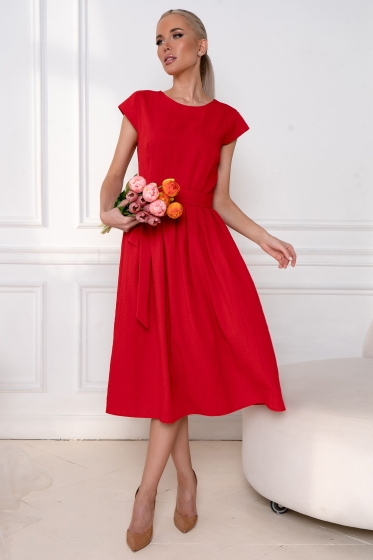 Платье Софи (красное) П13441-45М