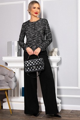 Костюм с брюками Марлин (черный) К14659-10М