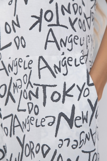 Комбинезон Леон белый К10074