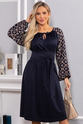 Платье Аура (синее) П12930-10М