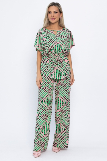 Костюм Аксиома успеха (зелено-розовый) К13831-5М