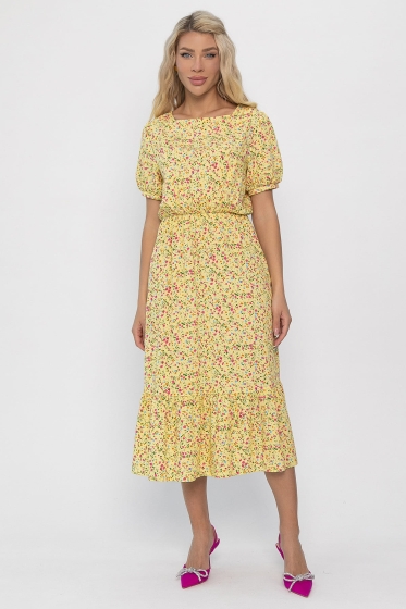 Платье Мирэль (желтое) П13859-35М