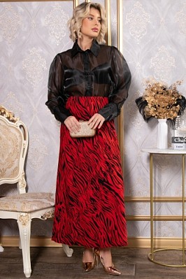 Юбка Лантана (красная) Ю13742-6М