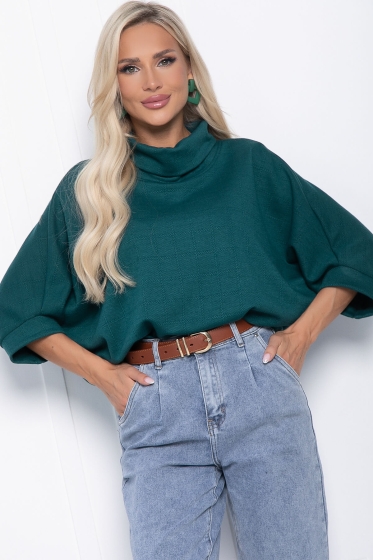 Блуза Барбара (зеленая) Б10986