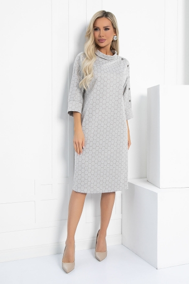 Платье Марьяна (бежевое) П12805-4М