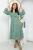 Платье "Трепетное чувство" (мята) П5373 Платье "Трепетное чувство" (мята) П5373