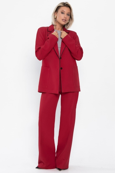 Брюки Брайн (бордо) Б14107-33М