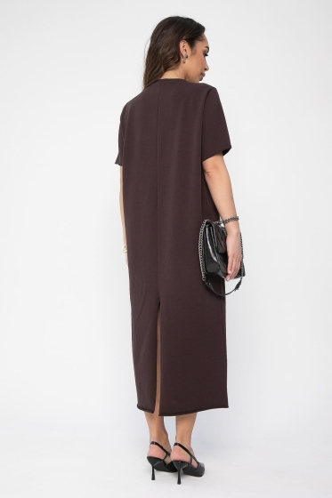 Платье Тейлор (коричневое) П13660-22М