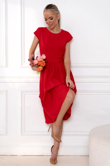 Платье Софи (красное) П13441-45М